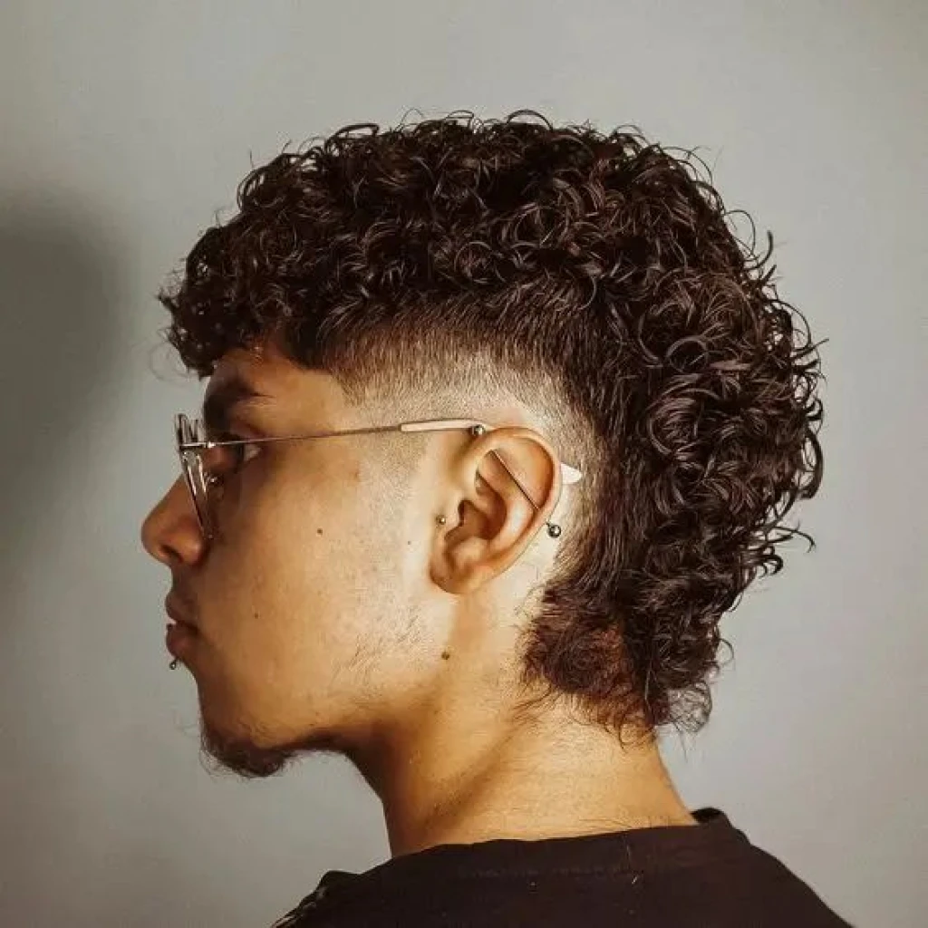 curly mullet