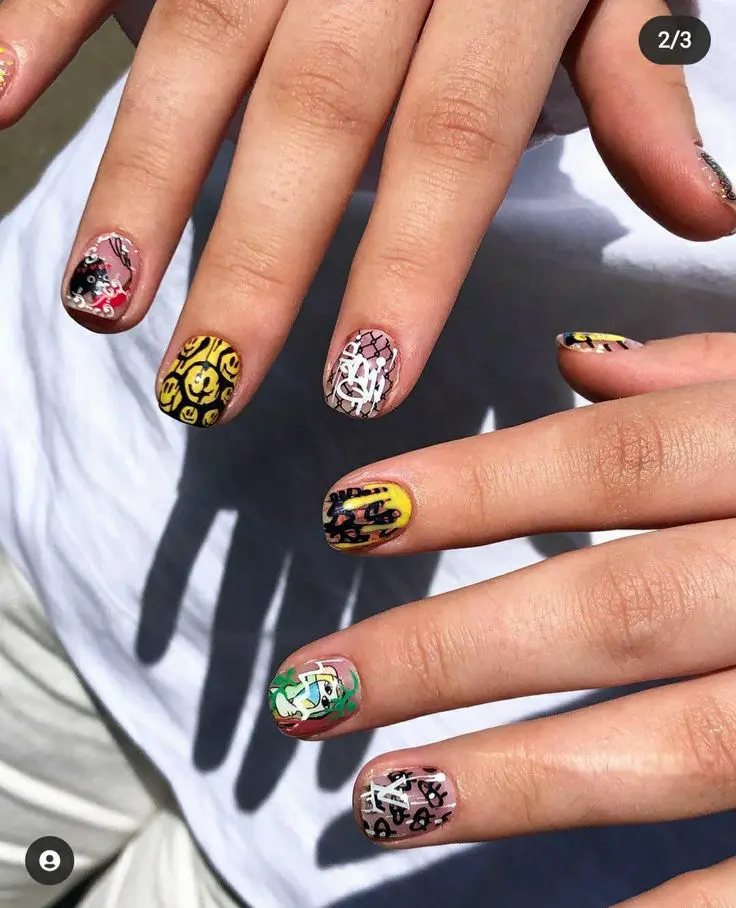 Tren Nail Art Cowok 2024