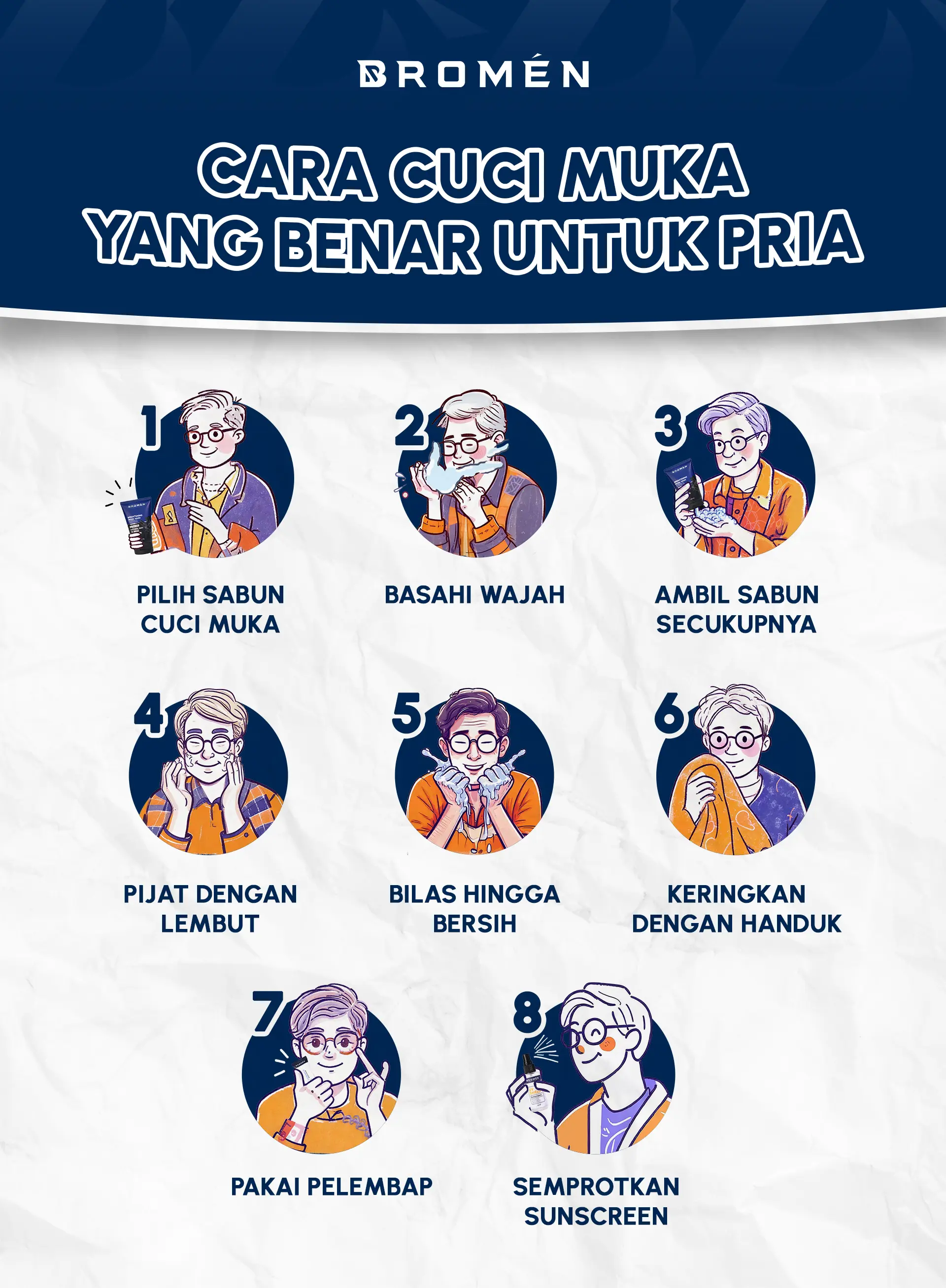 Tips Cuci Muka Untuk Lelaki Yang Kerap Berpeluh